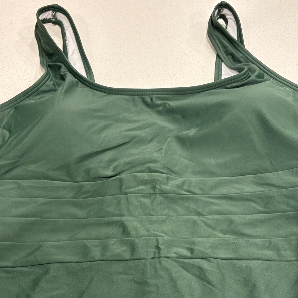 NEW Dark Green bathing suit XL